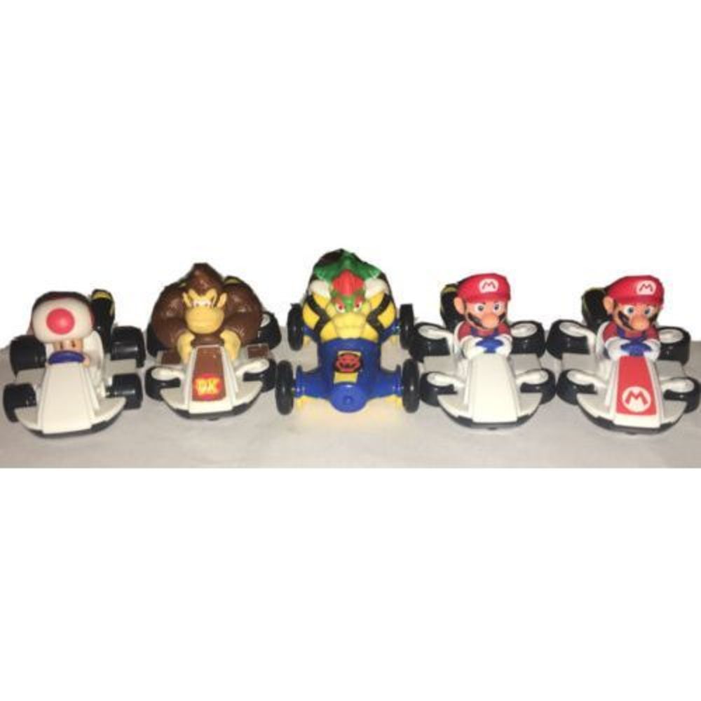 McDonald's Nintendo Mario Kart Happy Meal Toys Lot of 6